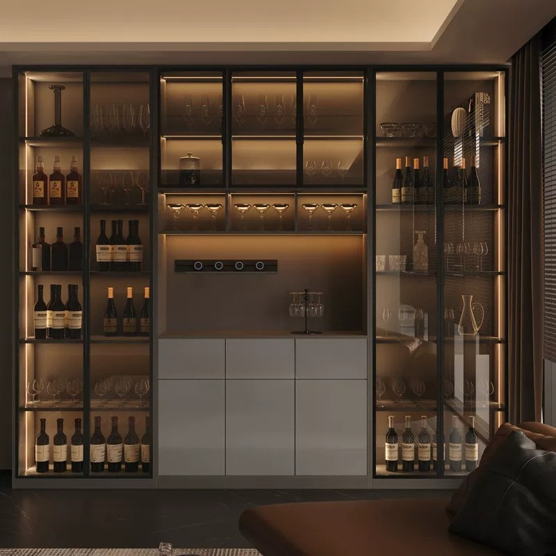 Wine & Beer Shop - Light luxury Italian dining side wine