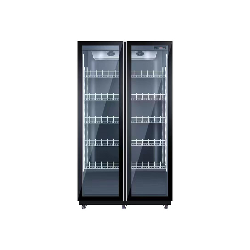Wine Beer Dual Zone - Double Door Air Cooling Refrigerator Beverage