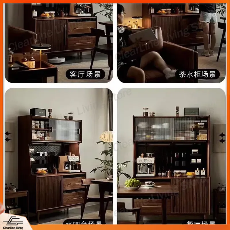 Retro Solid Wood Living Room W - đánh giá và giá Wine Whiskey Beer