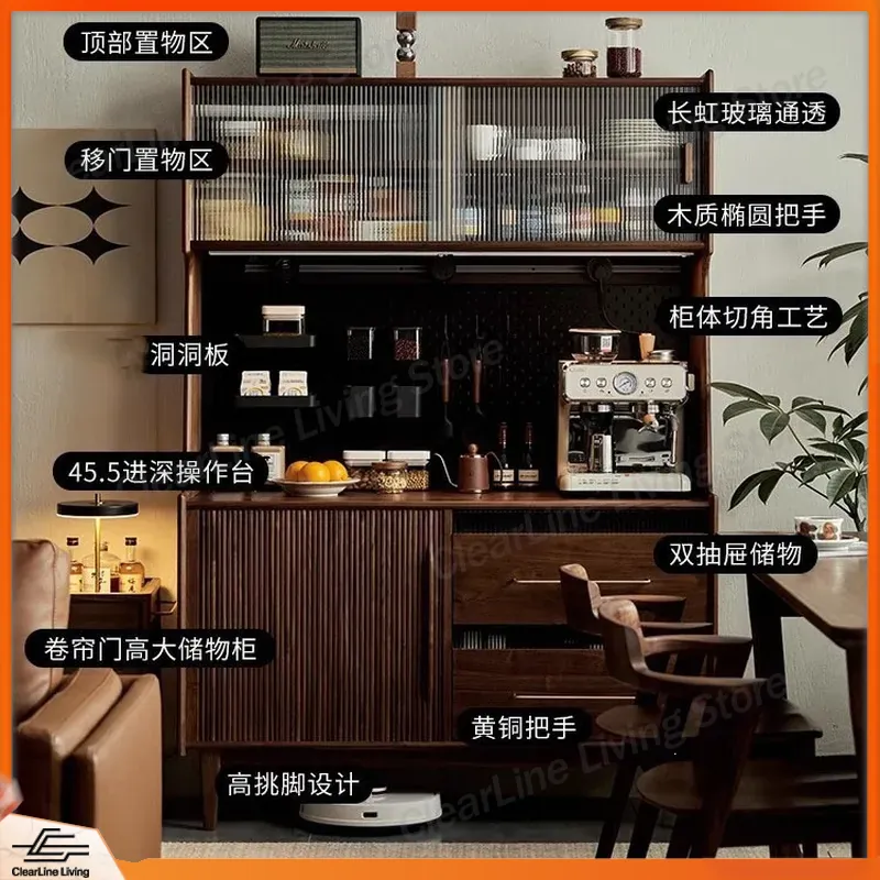 Retro Solid Wood Living Room W - đánh giá và giá Wine Whiskey Beer