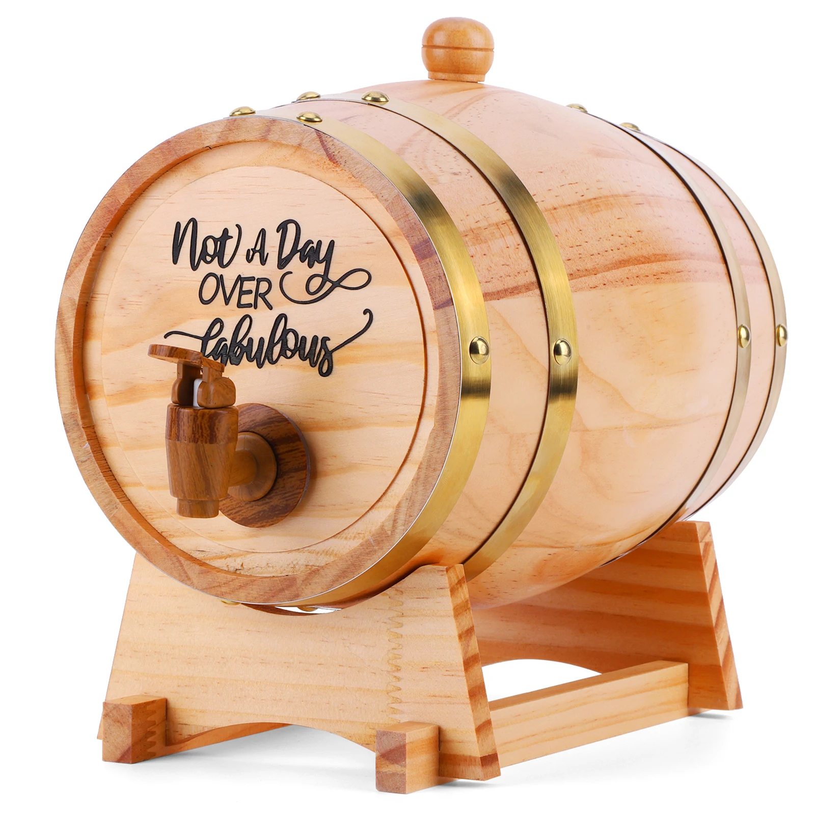 3L Wooden Whiskey Barrel with  - đánh giá và giá Wine Beer Whiskey