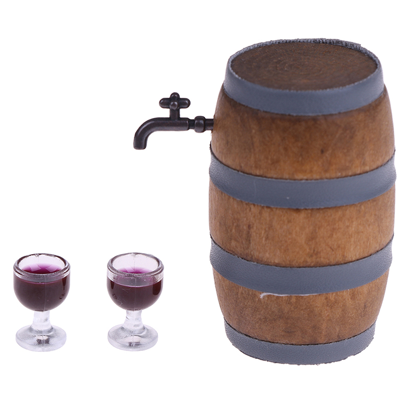 Mini Wooden Red Wine Barrel Mi - đánh giá và giá Wine Beer House
