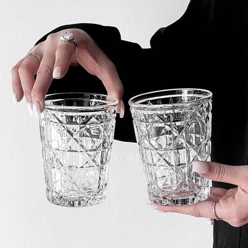 2pcs 310ml Vintage Diamond Pat - đánh giá và giá Wine Whiskey Beer