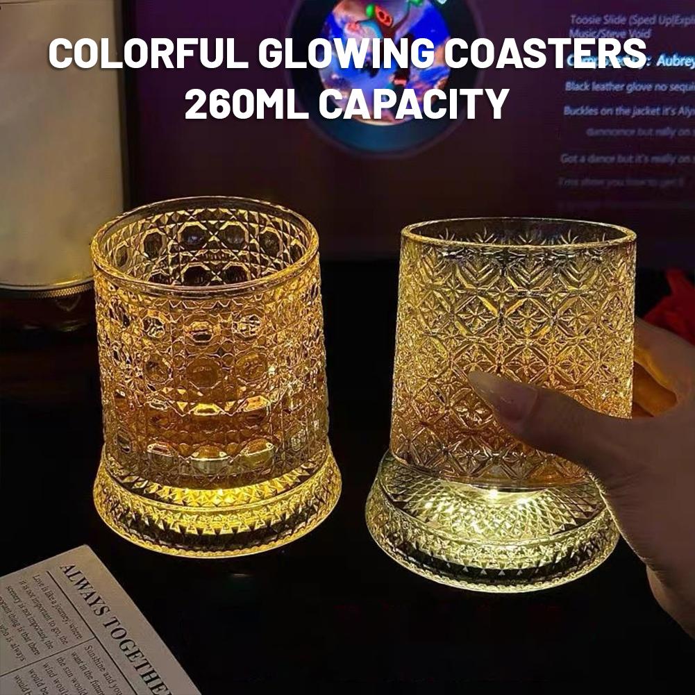 Rotating Whiskey Glass Creativ - đánh giá và giá Wine Beer Whiskey