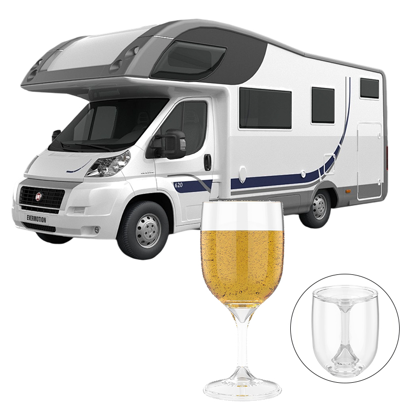 RV Portable Wine Glass Goblet  - đánh giá và giá Wine & Beer Shop
