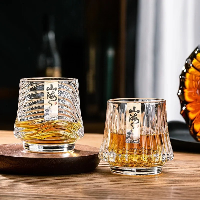Glass Whiskey Cup Set Shanhai  - đánh giá và giá Wine Beer Whiskey