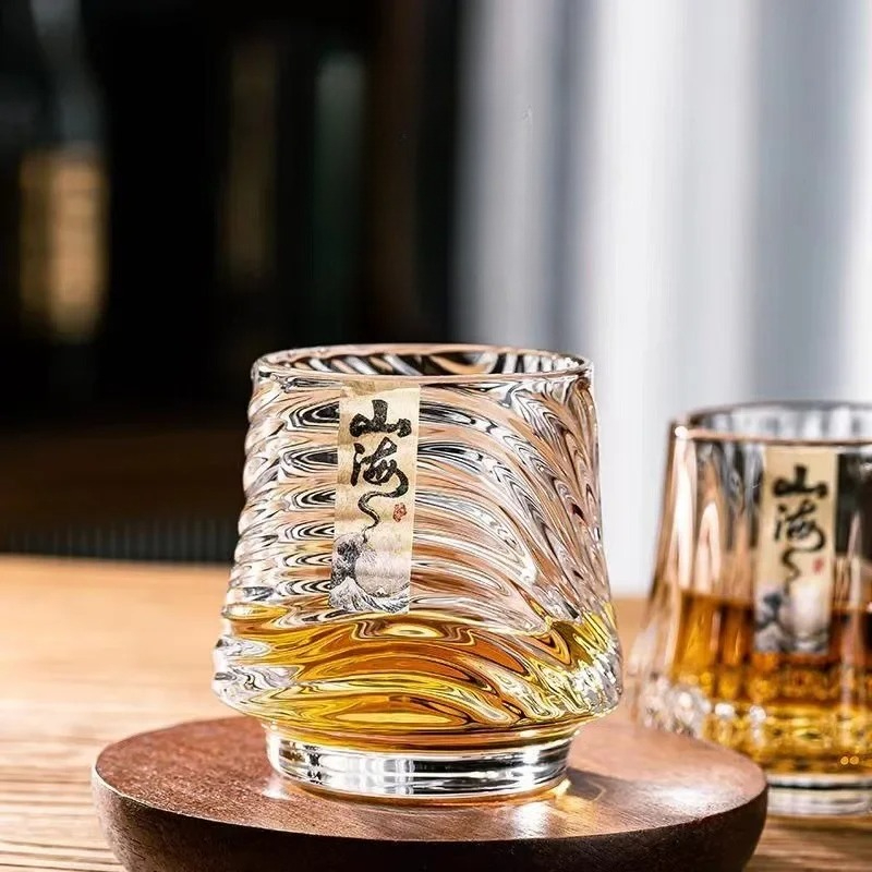 Glass Whiskey Cup Set Shanhai  - đánh giá và giá Wine Beer Whiskey