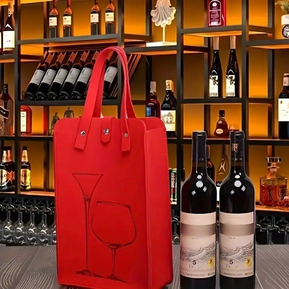 High Quality Felt Red Wine Bag - đánh giá và giá Wine & Beer Shop