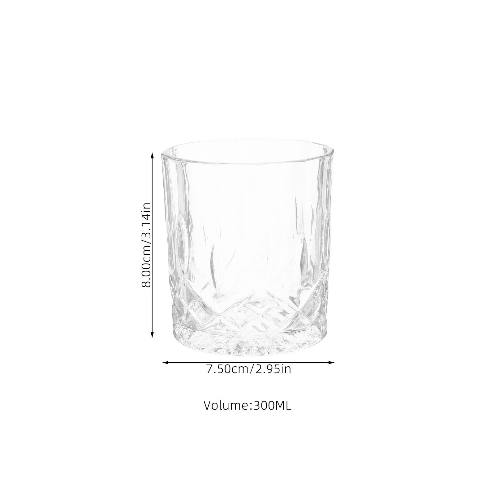 6Pcs Whiskey Glass Set Unique  - đánh giá và giá Wine Beer Whiskey