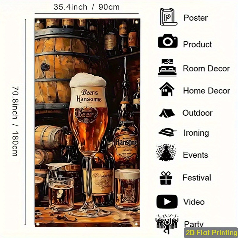 1 piece of 2D flat billboard b - đánh giá và giá Wine Beer House