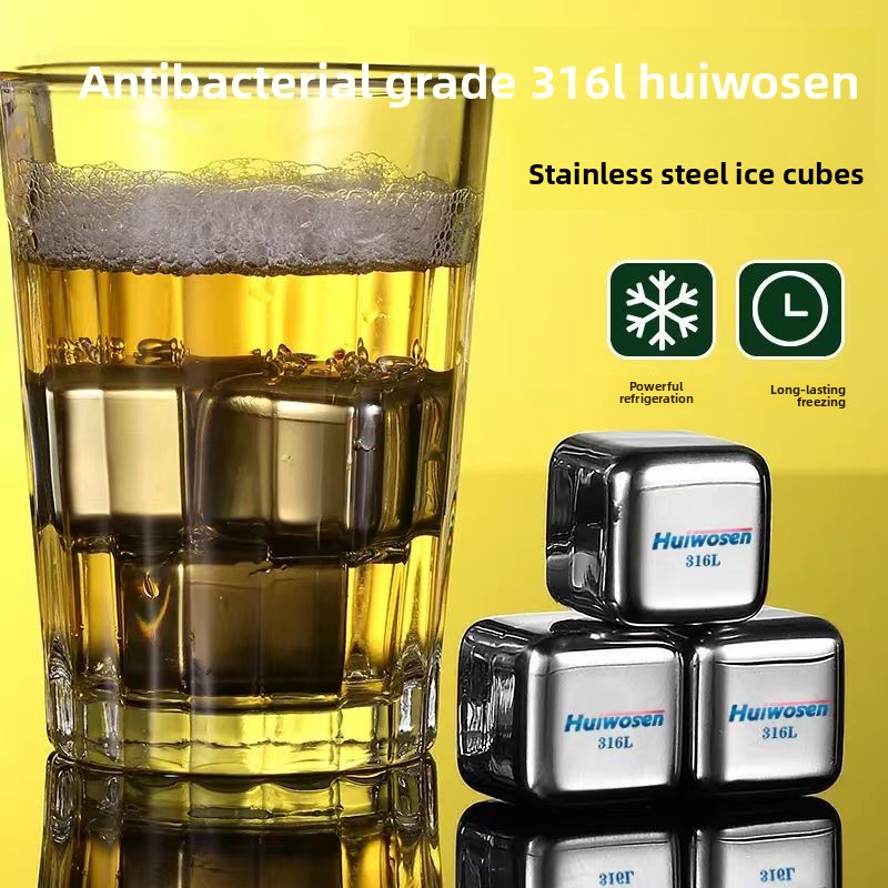 316 Stainless Steel Ice Cube R - đánh giá và giá Wine Beer Whiskey