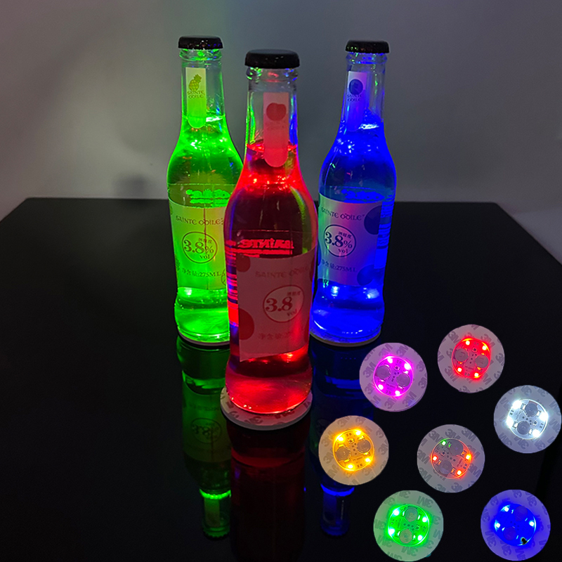 LED Coasters Sticker Night Clu - đánh giá và giá Wine Beer House