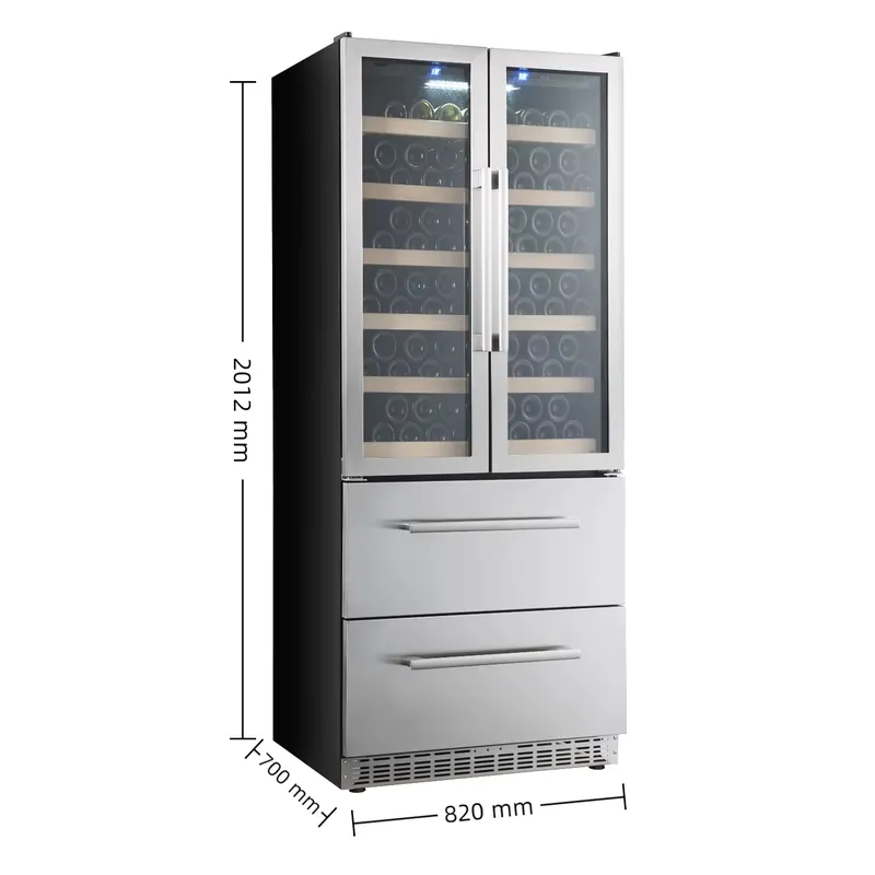 NE-362 Commercial Home Constan - đánh giá và giá Wine Beer Dual Zone