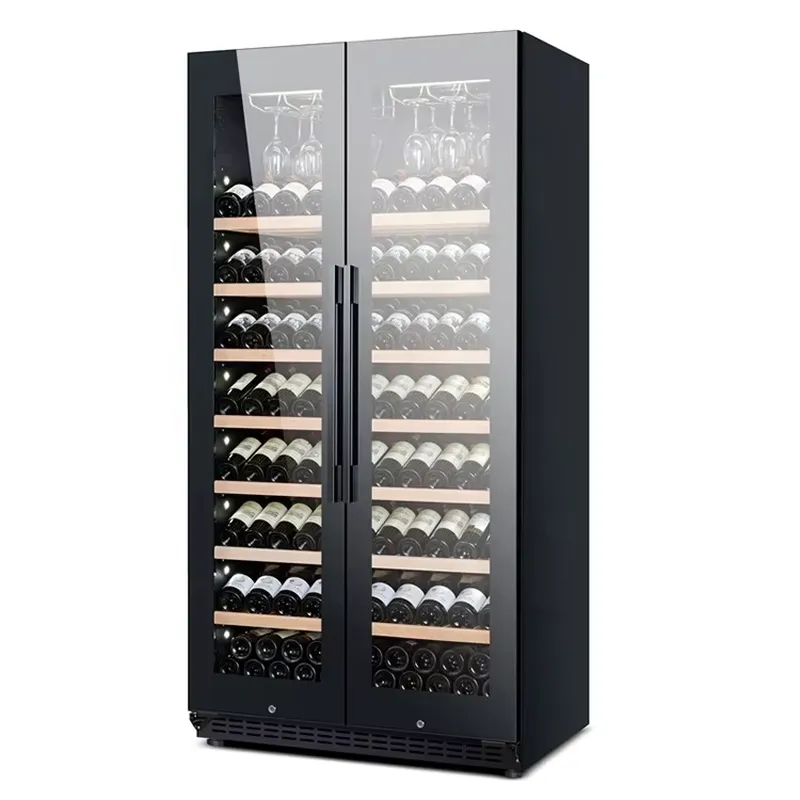 735L Large Capacity Wine Fridg - đánh giá và giá Wine Beer Fridge Dual Zone